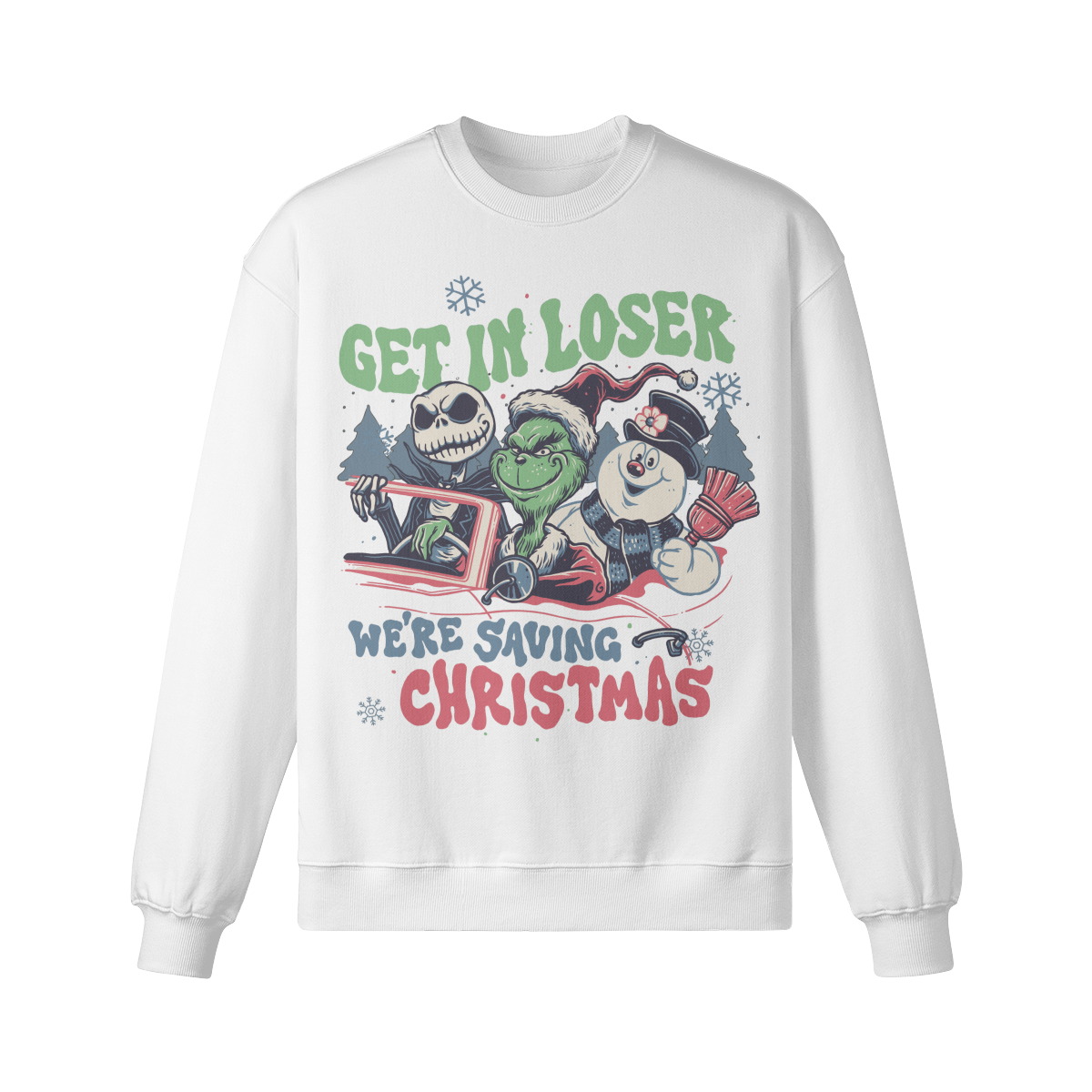 Christmas oversized online sweatshirt