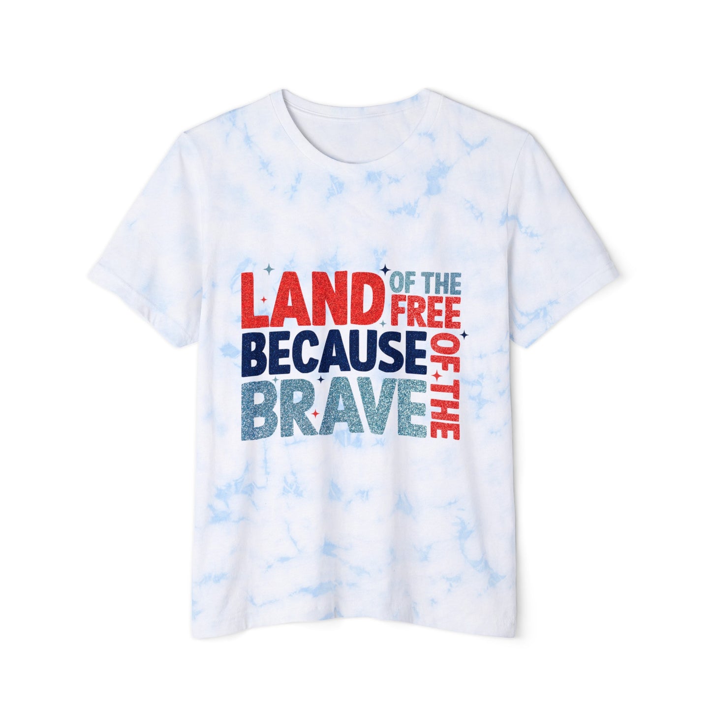 Land of the Free | Women's Tie-Dyed T-Shirt