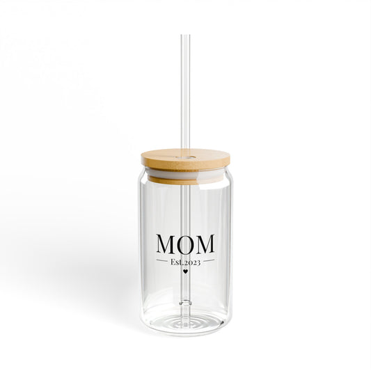 MOM | EST 2023 | Sipper Glass