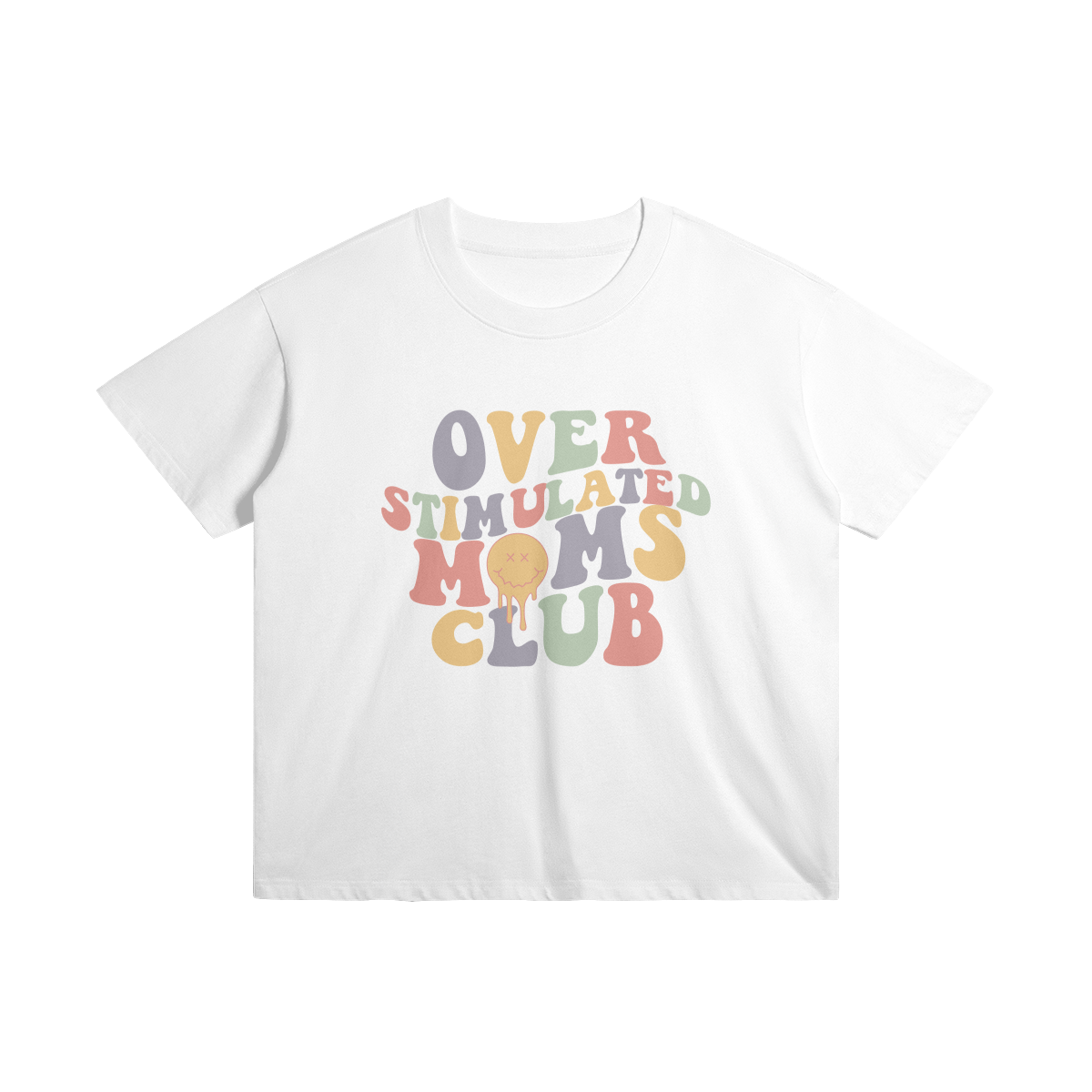 Over Stimulated Moms- Oversized Women's T-Shirt