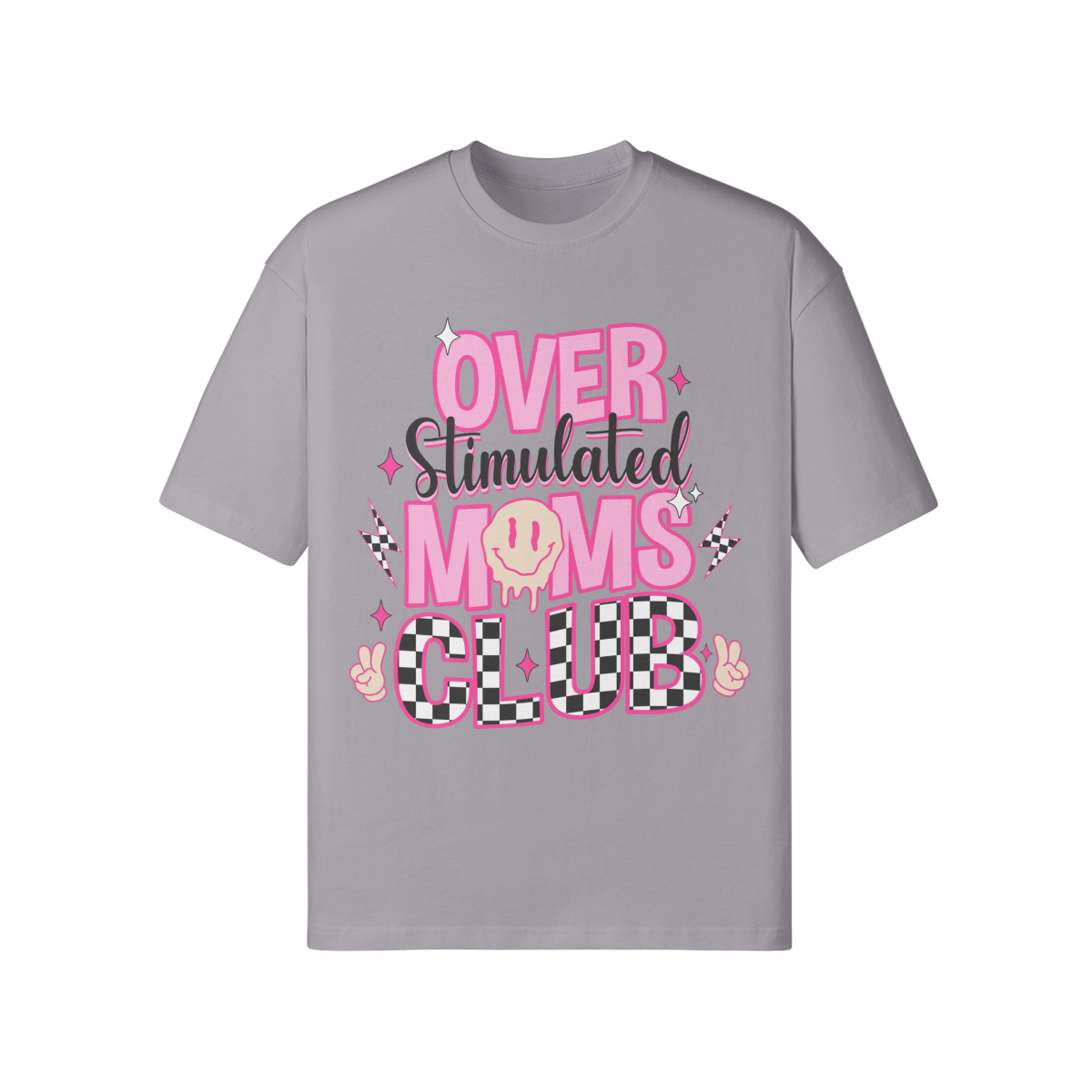 Over Stimulated Moms Club Retro  | Women's T-Shirt