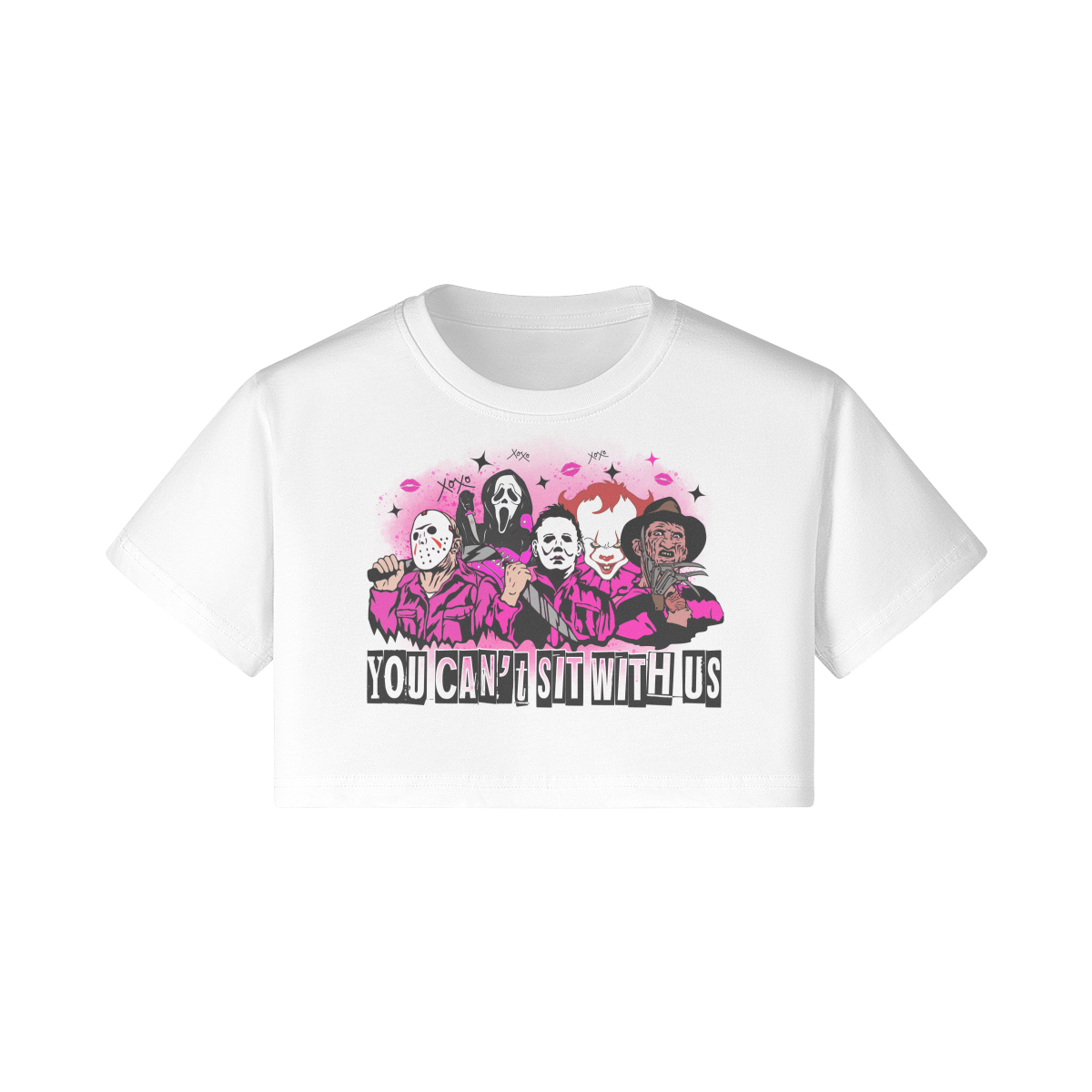 You Can't Sit with Us - Women's Crop Top