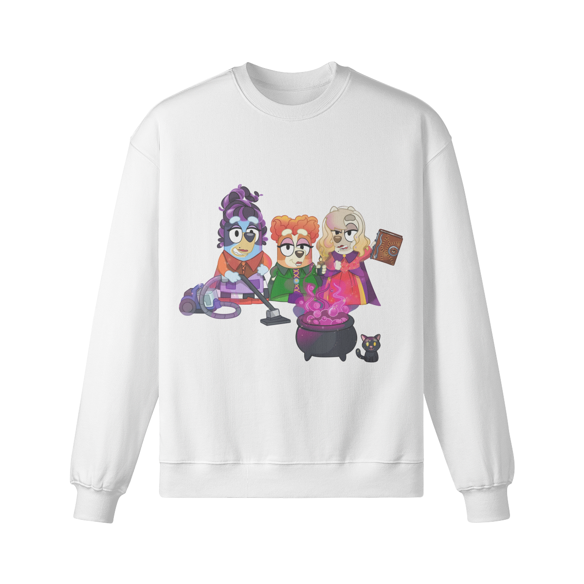 Hocus Pocus Bluey - Women's Oversized Sweatshirt