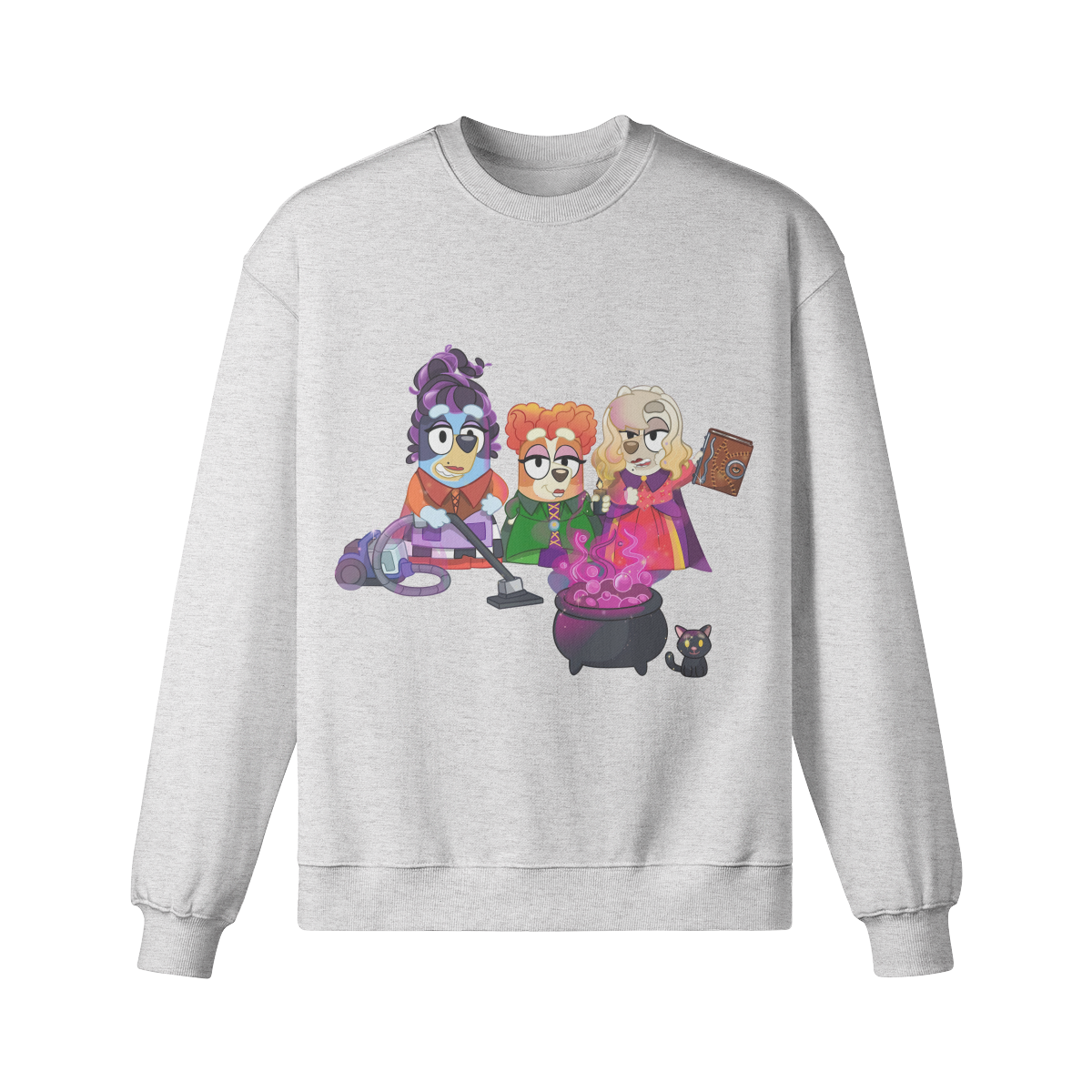 Hocus Pocus Bluey - Women's Oversized Sweatshirt