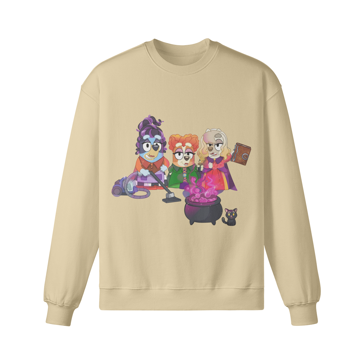 Hocus Pocus Bluey - Women's Oversized Sweatshirt