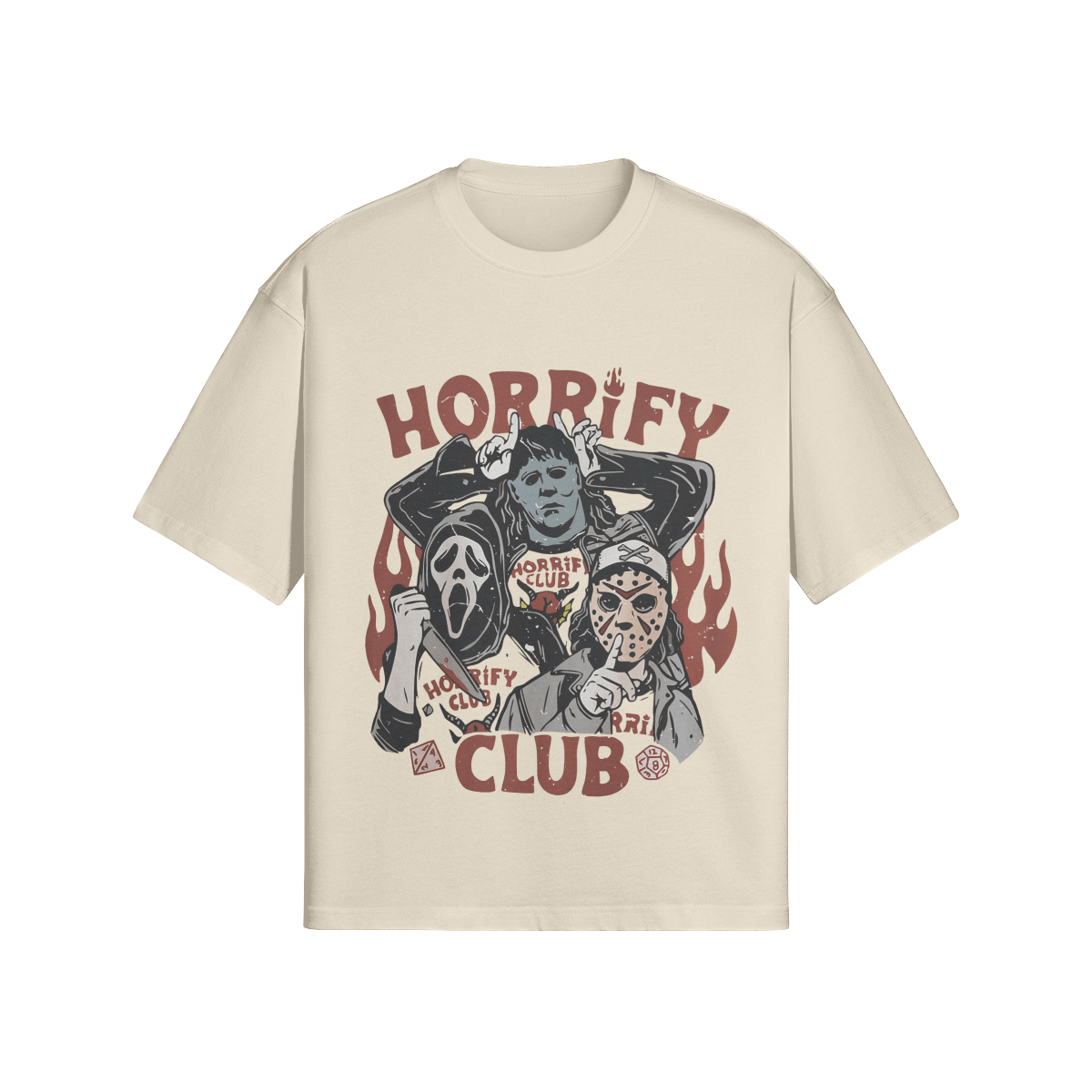 Horrify Club - Men's Oversized Shirt