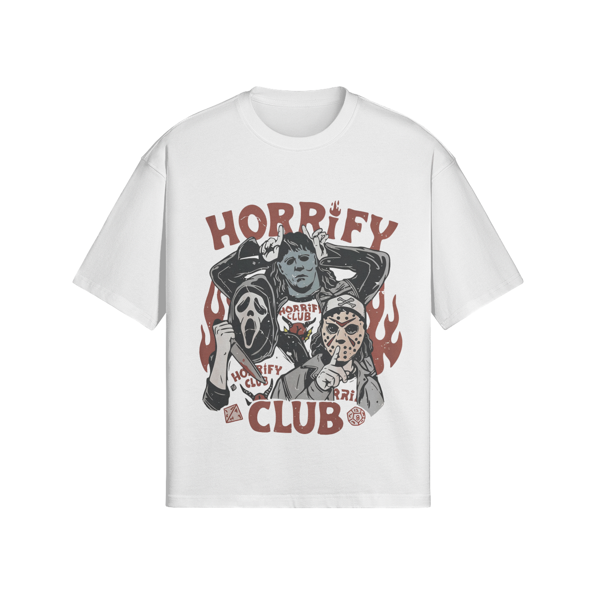 Horrify Club - Men's Oversized Shirt