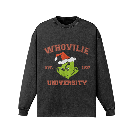 Whoville University - Women's Oversized Sweatshirt